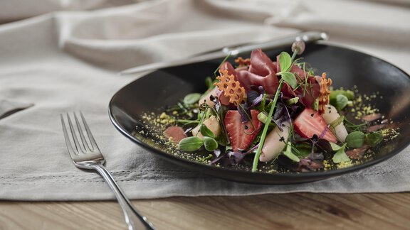 Salate haben immer Saison im Schlössl - Das Schlössl - Haiming