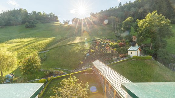 Sonnenaufgang am Haimingerberg - Das Schlössl - Haiming