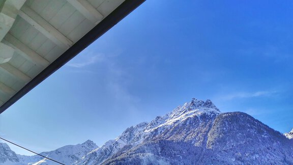 Blick Dachgeschoss vom Balkon - Andys Apartment - Längenfeld