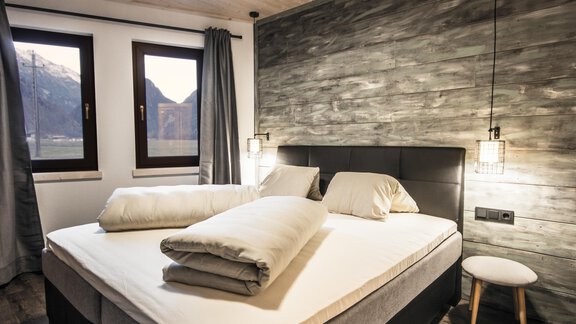 Schlafzimmer Appartement Chili - Apart Gamper - Längenfeld