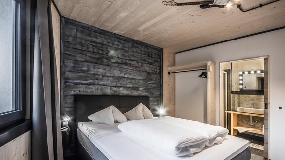 Schlafzimmer Appartment Rock Tirol - Apart Gamper - Längenfeld