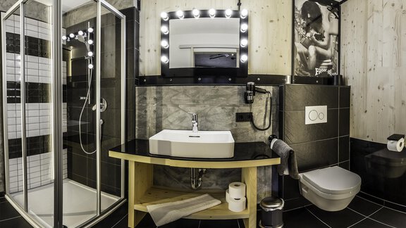 Badezimmer Appartement Rock Tirol - Apart Gamper - Längenfeld