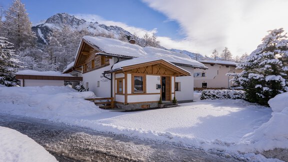 Winter - Apart Kuprian Chalet - Längenfeld