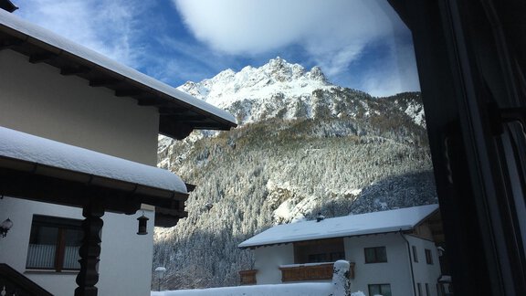 Aussicht vom Wohnbereich - Apart Seppl's - Längenfeld
