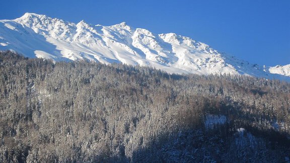 Aussicht Ferienwohnung 2 - Winter - Appartement Mrak - Längenfeld