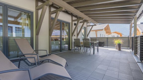 Terasse 1 - Appartement Schöpf - Längenfeld