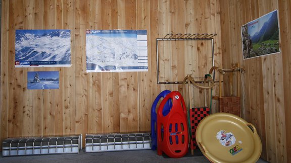 Winterraum für Sportartikel - Appartements Breitlehn - Längenfeld