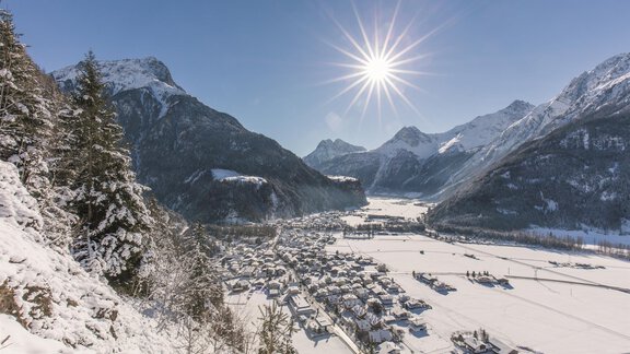 laeng_ortsaufnahme_winter_02_16 - Appartements Panorama - Längenfeld