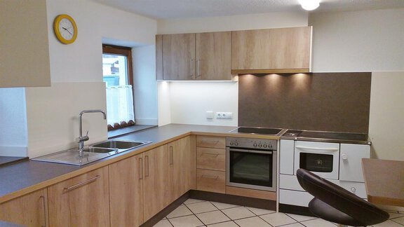 Küche renoviert - Ferienhaus Bergblick - Längenfeld | © Privat
