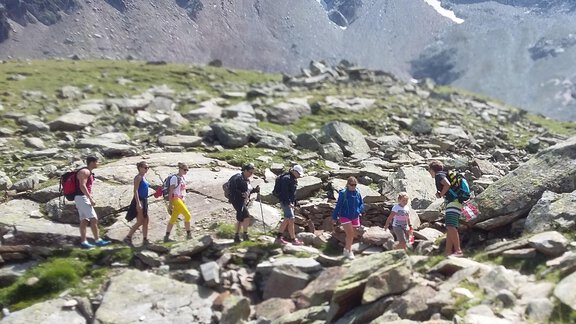Stammgäste beim WANDERN - Ferienhaus Florentine - Längenfeld