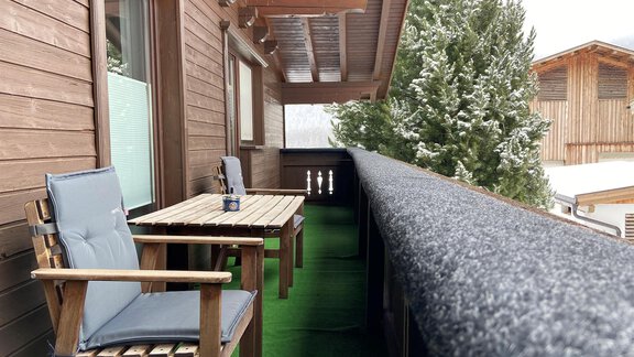 sonniger Balkon - Ferienwohnung Auer Margret - Längenfeld