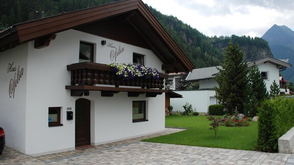 Aussicht Sommer - Haus Ofelia - Längenfeld