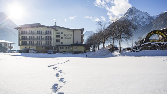 Winteridylle im Bergwelt - Hotel  Bergwelt - Längenfeld