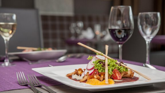 Abendessen im Hotel Bergwelt - Hotel  Bergwelt - Längenfeld
