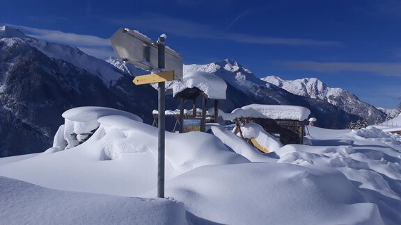 Winter Spielplatz - Bichlhof - Niederthai
