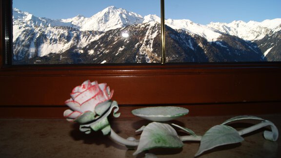 Aussicht Zimmer Wenderkogel - Bichlhof - Niederthai