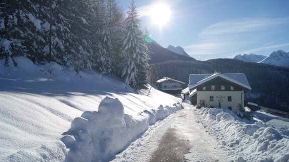 Winterbild Bichlhof - Niederthai