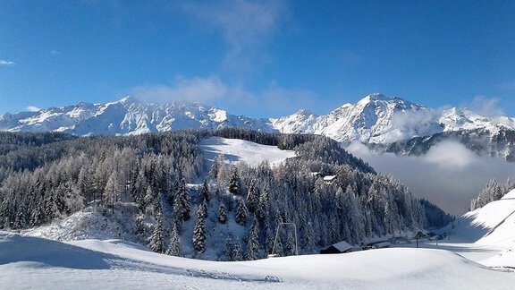 Winteraussicht - Bio-Berghof - Niederthai