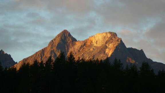 Blick vom Balkon - Gästehaus ban Kneissl´s - Niederthai