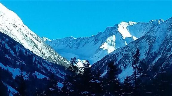 Winterpanorama - Haus Sonneck - Niederthai