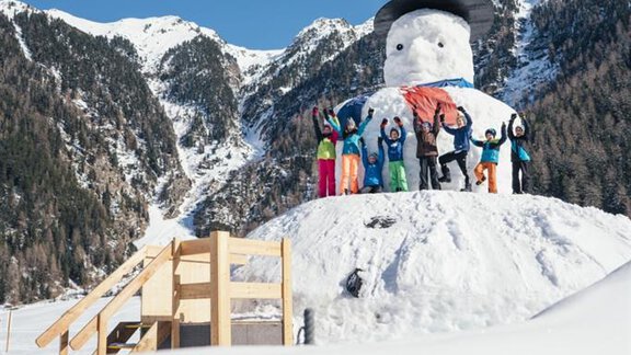 Schneespielplatz - Joggls Erbhof - Niederthai | © Jakob Falkner