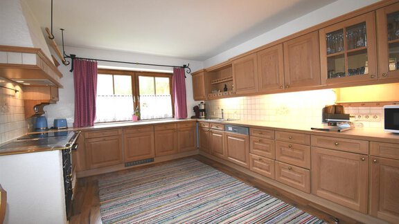 Ferienwohnung Günther Küche - Waldesruh Apartments - Niederthai