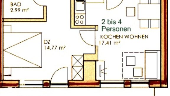 Appartment 2-4 - Appartement Rosengarten - Obergurgl 