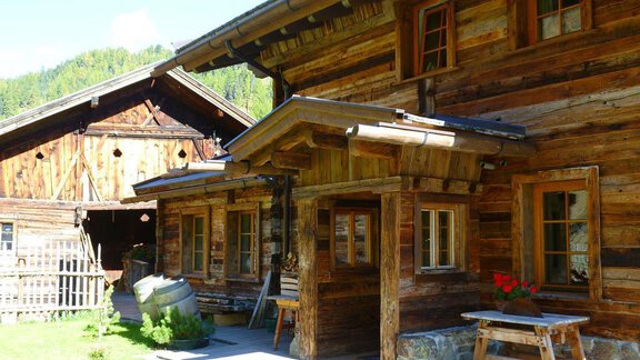 Eingang DreiHäuser - Obergurgl 