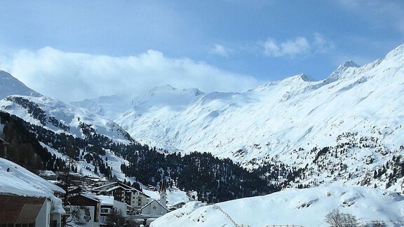 Ausblick nach Süden - Ferienwohnung Zirmkogl - Obergurgl 
