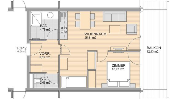 Apartment Wetterkreuz - Apartment Waldesruh - Ochsengarten | © ms