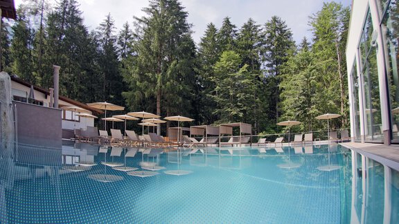 Außenpool - Aktivhotel Waldhof - Oetz