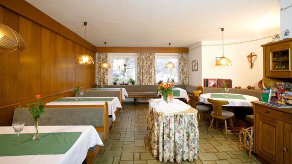 Aufenthaltsraum - Berghaus drei Tannen - Oetz