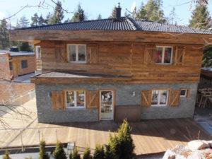 Hausansicht Sommer 1 - Ferienhaus Skiblume - Oetz