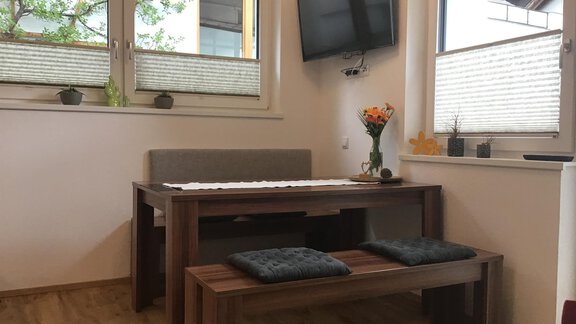Sitzecke - Ferienwohnung Marie - Oetz