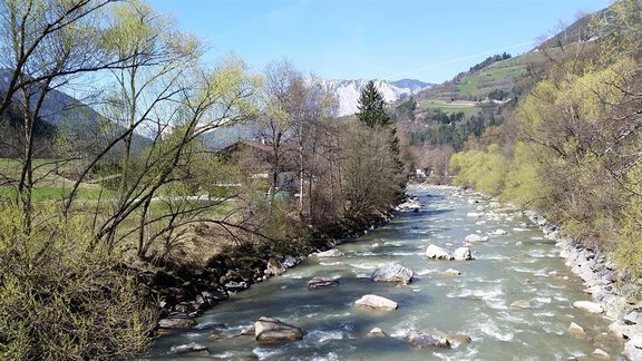 Oetztaler Ache Richtung Süden - Haus Isabella TOP 1 - Oetz