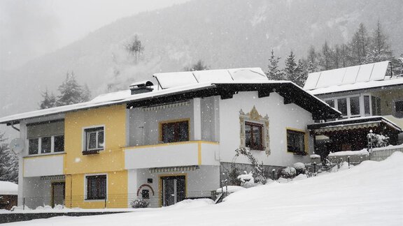 Schneefall - Haus Sterner - Oetz