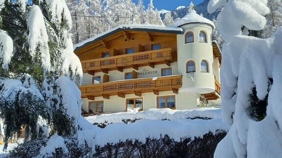 Winter - Haus Waldheim - Oetz