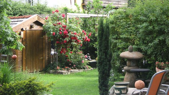 Garten - Pension Garni Gerhard - Oetz