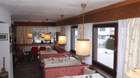 Frühstücksraum - Pension Garni Gerhard - Oetz