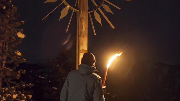 Fackelwanderung - Schneedorf - Oetz
