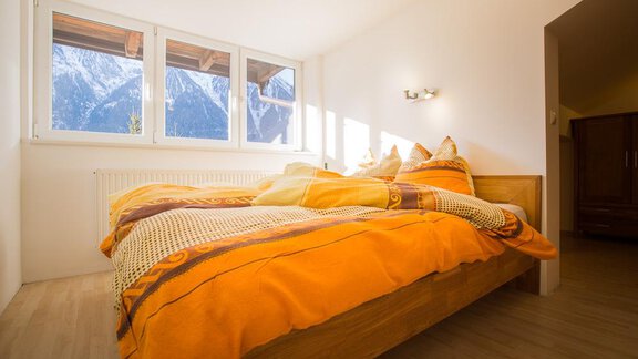 Schlafzimmer Inntal-Blick - Sternenvilla - Oetz | © ®DavidJohansson