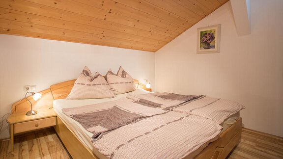 Schlafzimmer Ötztal-Blick - Sternenvilla - Oetz | © ®DavidJohansson