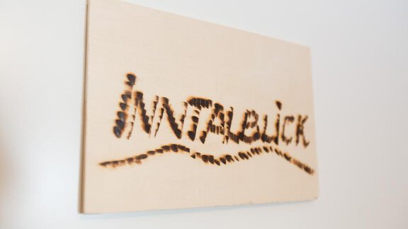 Türschild Inntalblick - Sternenvilla - Oetz | © ®DavidJohansson