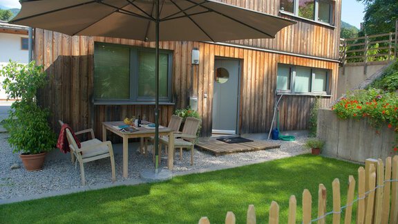 Garten - Apartment Amberg - Ötztal Bahnhof