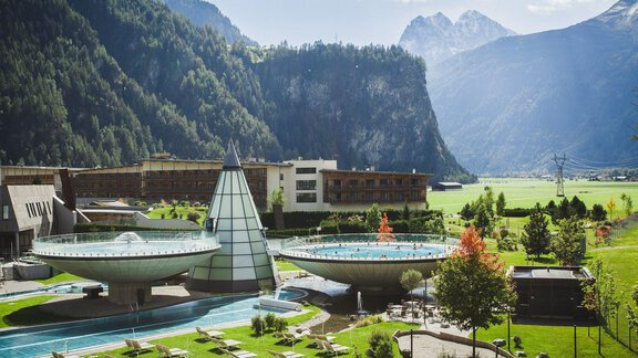 Aqua Dome Sommer - das Blockhittle - Sautens