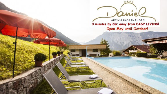 Freibad beim A.P.Hotel Daniel inklusive ;-) - Easy Living Apartment Ötztal - Sautens