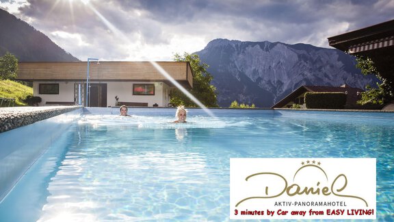 Freibad beim A.P.Hotel Daniel inklusive ;-) - Easy Living Apartment Ötztal - Sautens