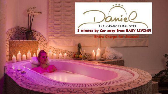 Jacuzzi beim A.P.Hotel Daniel mit Aufpreis  ;-) - Easy Living Apartment Ötztal - Sautens