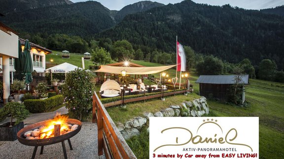 Terrasse & Park @ A.P.Hotel Daniel inklusive ;-) - Easy Living Apartment Ötztal - Sautens