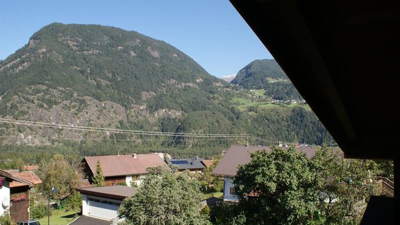 Aussicht vom Balkon - Ferienhaus Waldesruh - Sautens